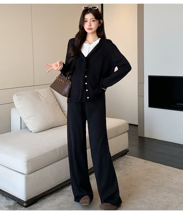 2026 가을 새로운 느긋한 게으른 착용 가져 가라. 세트 상세 이미지 43