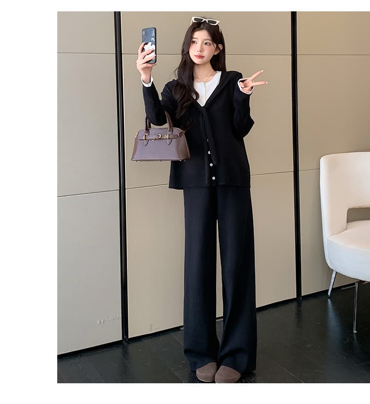 2026 가을 새로운 느긋한 게으른 착용 가져 가라. 세트 상세 이미지 51