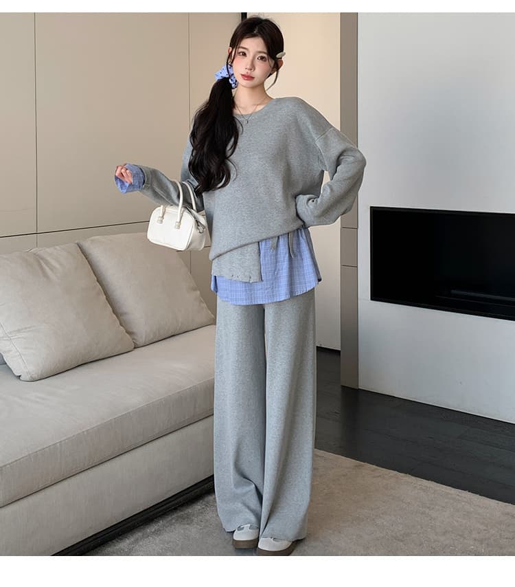 2026 가을 새로운 느긋한 게으른 착용 가져 가라. 세트 상세 이미지 40