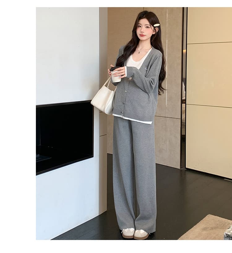 2026 가을 새로운 게으른 착용 가져 가라. 세트 상세 이미지 23