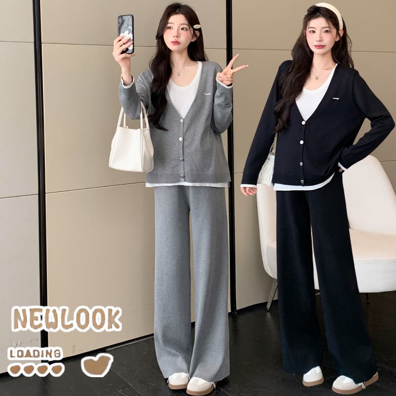 2026 가을 새로운 게으른 착용 가져 가라. 세트 이미지 3