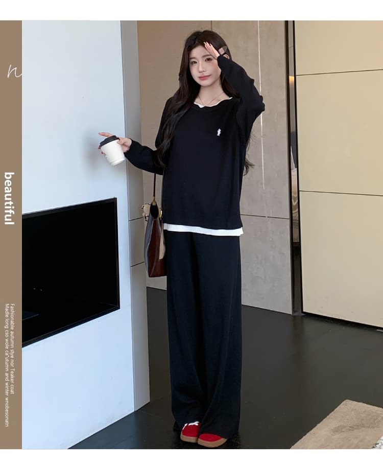 2026 가을 게으른 착용 가져 가라. 세트 상세 이미지 6