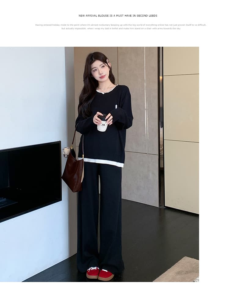 2026 가을 게으른 착용 가져 가라. 세트 상세 이미지 34