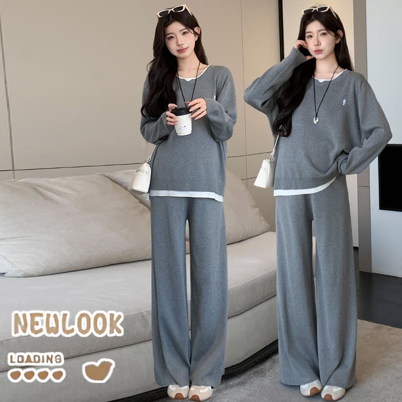 2026 가을 게으른 착용 가져 가라. 세트 이미지 2