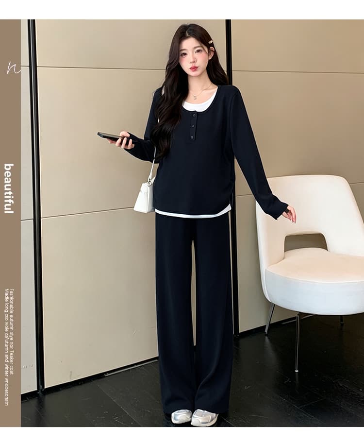 2026 가을 새로운 게으른 착용 가져 가라. 세트 상세 이미지 6