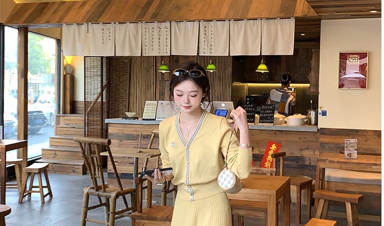 2026 가을 새로운 게으른 착용 가져 가라. 치마 세트 상세 이미지 28