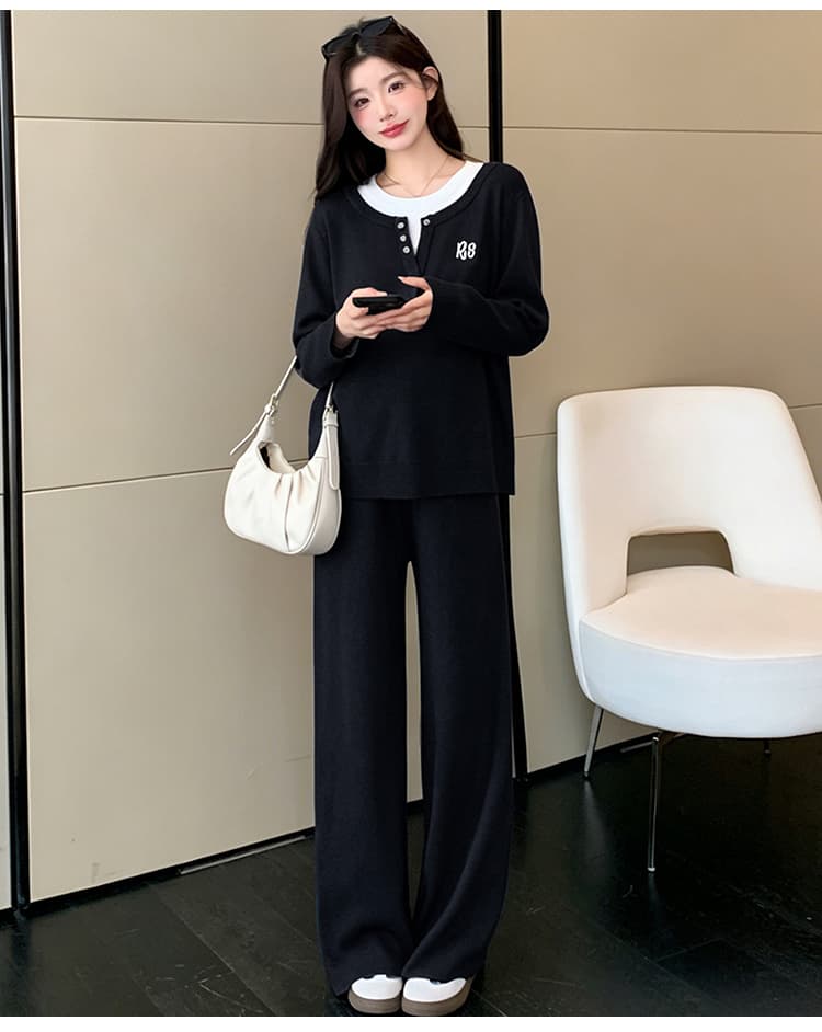 2026 가을 새로운 게으른 착용 가져 가라. 세트 상세 이미지 53