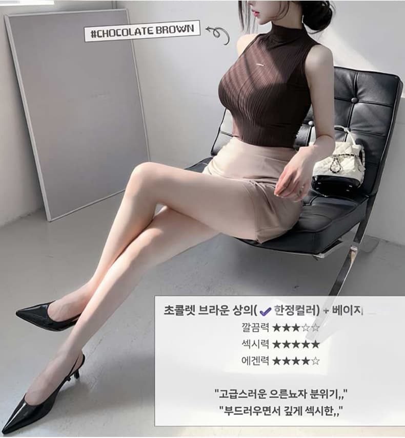 한국 동대문 신제품 인력 한 조각 자이언트 잘 생긴 ~ 중 섹시함 슬림해 보이는 하이웨이스트 타이트 스커트 반신 스커트 se 상세 이미지 16
