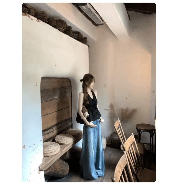 zzhen 7.17 20 00 한 눈 하트 비트 품격 슬림해 보이는 행침 목 작은 셔츠 도루 가을 센스 슬립 맨위 상세 이미지 1