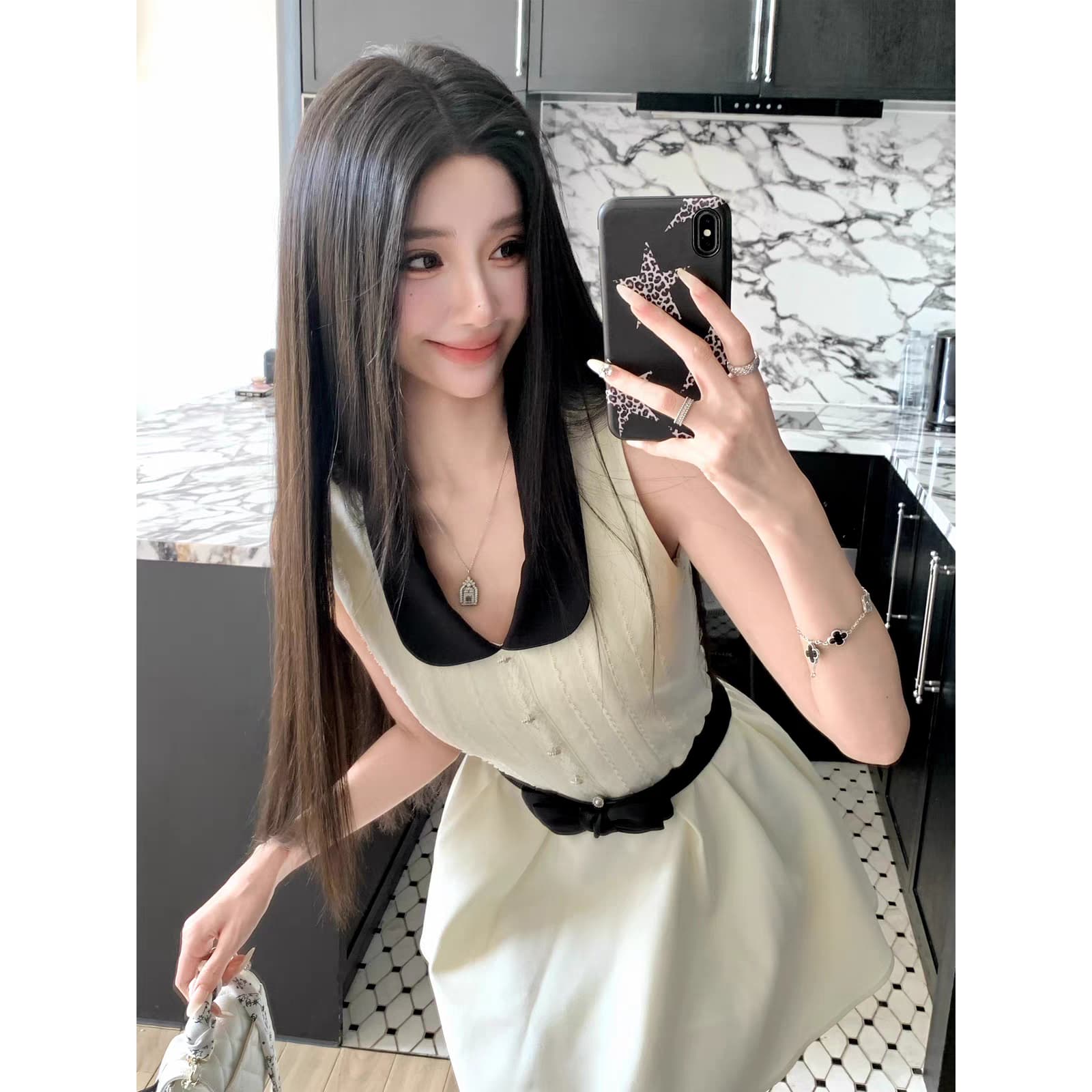 barb chil 가을 새로운 그는 벤 달콤한 자매 하느님 치마 상세 이미지 3