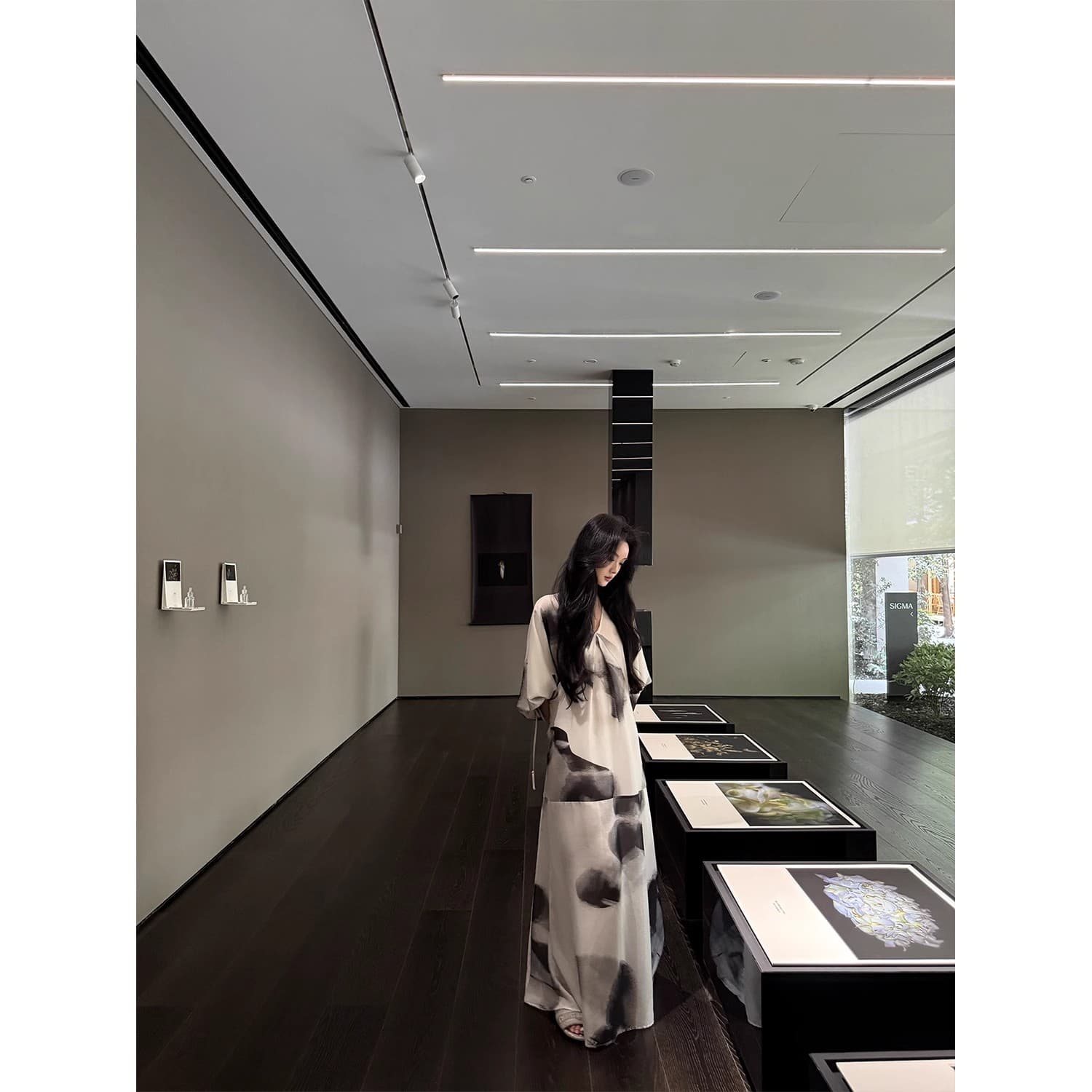 있음 후안 youwe 여름 자이언트 잘 생긴 드레스 여름 여성 2026 새로운 해변가 휴가 고급 센스 길다 치마 상세 이미지 1
