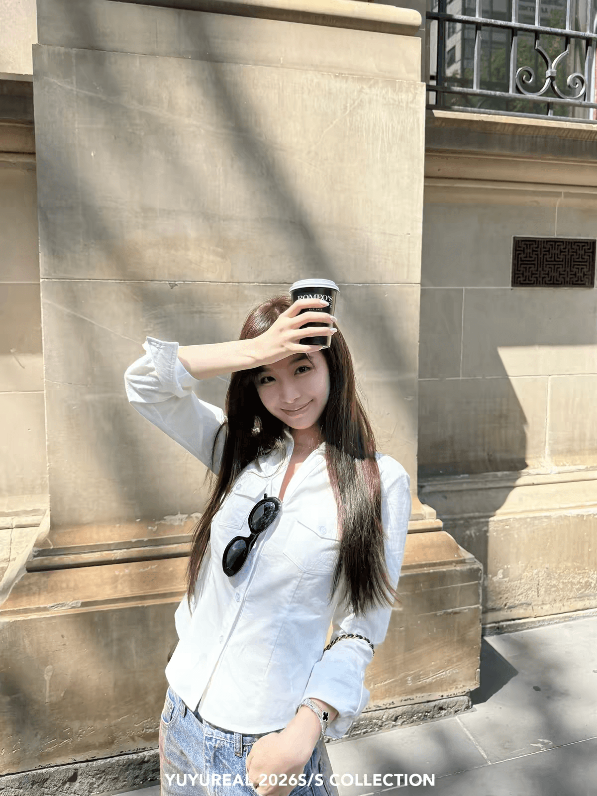yuyureal 지능 아름다움 허리 수축 V넥 슬림해 보이는 면 100% 셔츠 쇼트 스타일 작은 대중 몸매 가꾸기 디자인 센스 맨위 상세 이미지 1