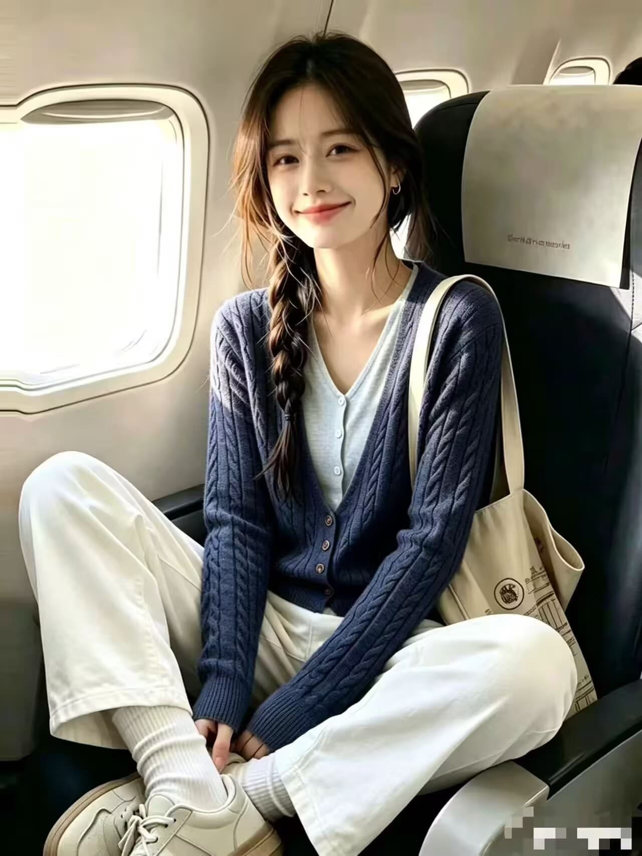 미니멀리즘 바람 여성 페이크 레이어드 V넥 니트 오픈 가디건 여성 느긋한 바람 스웨터 미니멀리즘 착용 가져 가라. 여성 의류 긴팔 상세 이미지 1