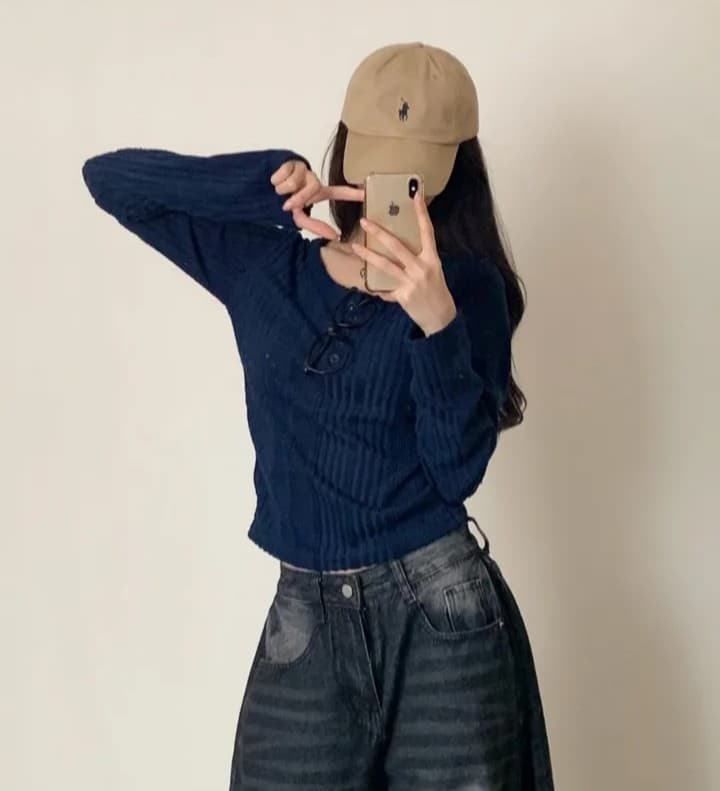 있음 선적 한국 chic 봄 가을 기본 셔츠 인사이드 가져 가라. 긴팔 니트 작은 키 품격 맨위 상세 이미지 5