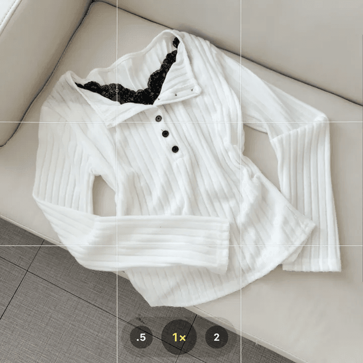 있음 선적 한국 chic 이른 가을 페이크 레이어드 V넥 패치워크 레이스 몸매 가꾸기 슬림해 보이는 긴팔 다용도 맨위 상세 이미지 17