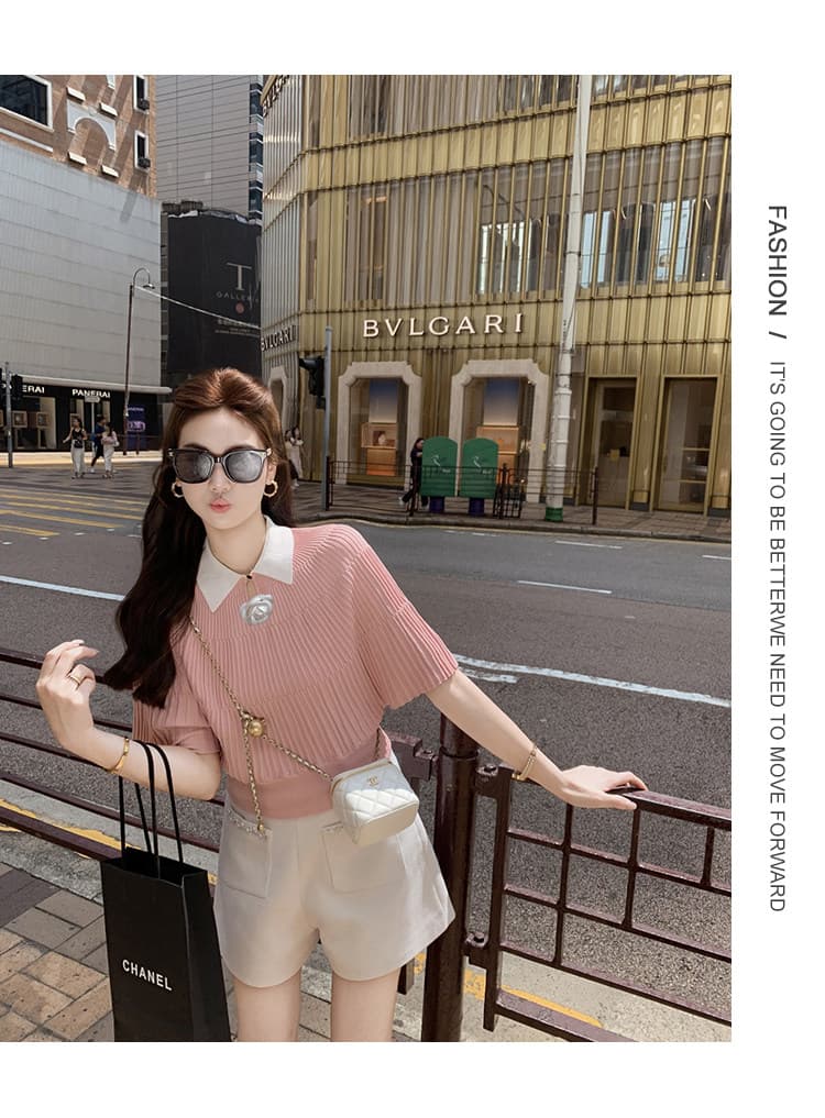 있음 도착 망토 디자인 센스 반팔 티셔츠 여성 여름 2026 새로운 인사이드 가져 가라. 기본 셔츠 맨위 상세 이미지 27