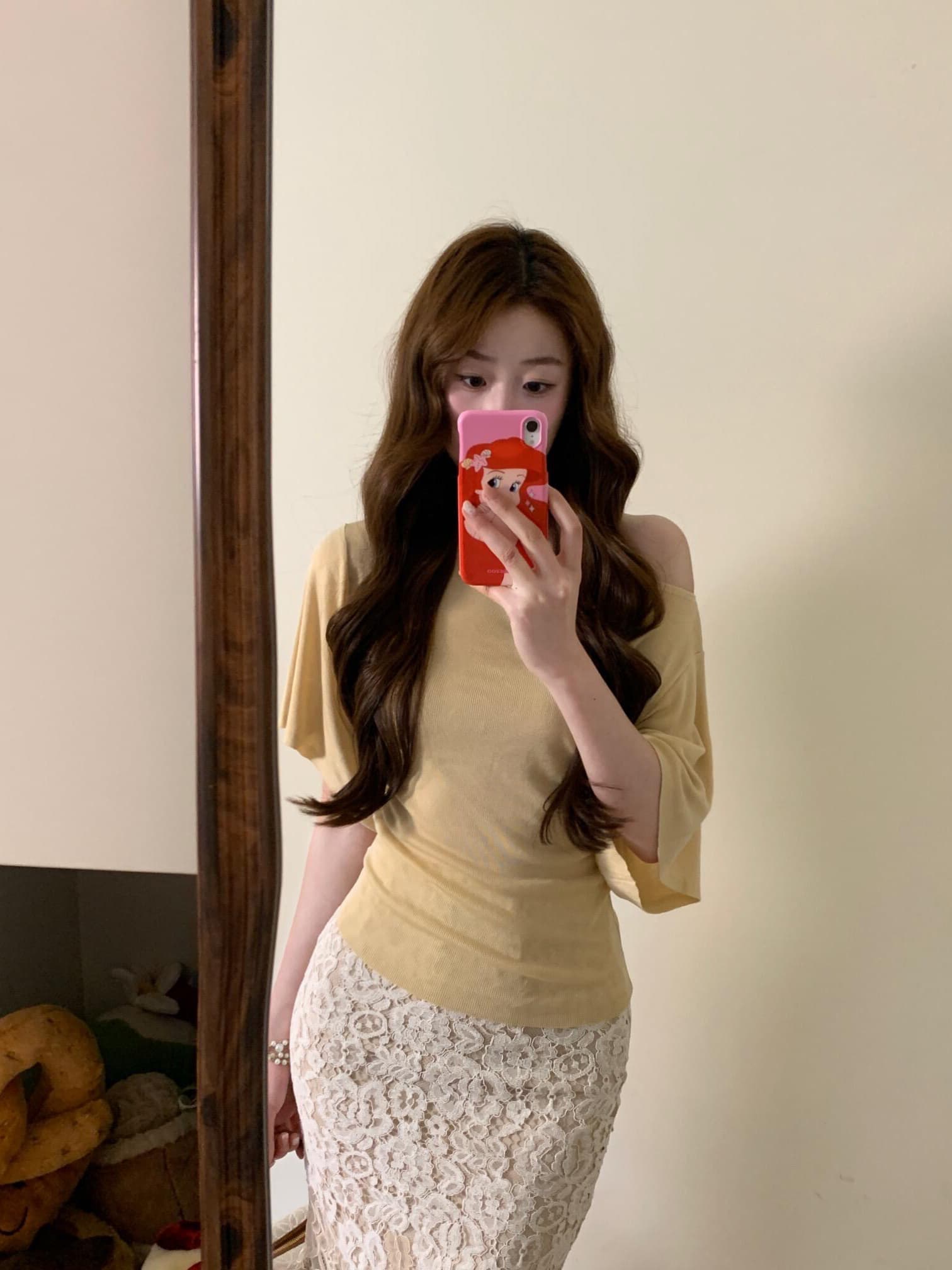 있음 도착 사쿠라 섬 사랑 여름 부드러운 한 부서 품격 패션 슬림해 보이는 다용도 순수한 욕망 우아함 얼음 센스 맨위 상세 이미지 1