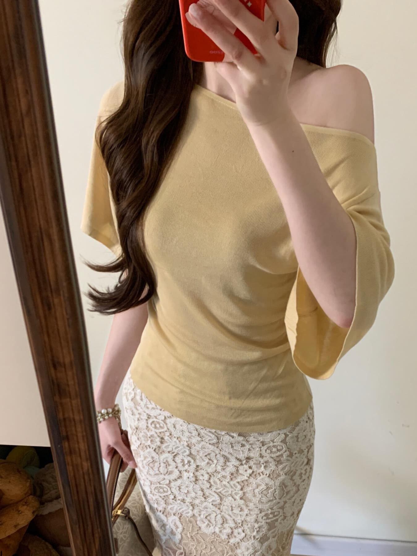 있음 도착 사쿠라 섬 사랑 여름 부드러운 한 부서 품격 패션 슬림해 보이는 다용도 순수한 욕망 우아함 얼음 센스 맨위 상세 이미지 5