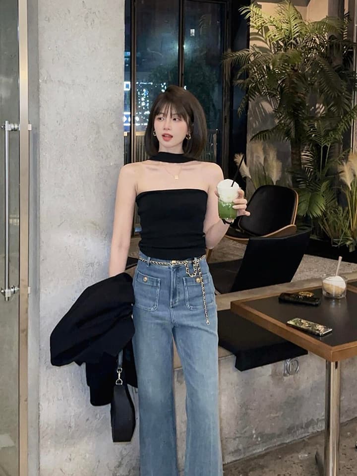 있음 도착 고유 한 아름다운 행침 목 캐미솔 외출용 여름 순수한 욕망 몸매 가꾸기 슬림해 보이는 몸매 가꾸기 슬림해 보이는 여성 상세 이미지 7