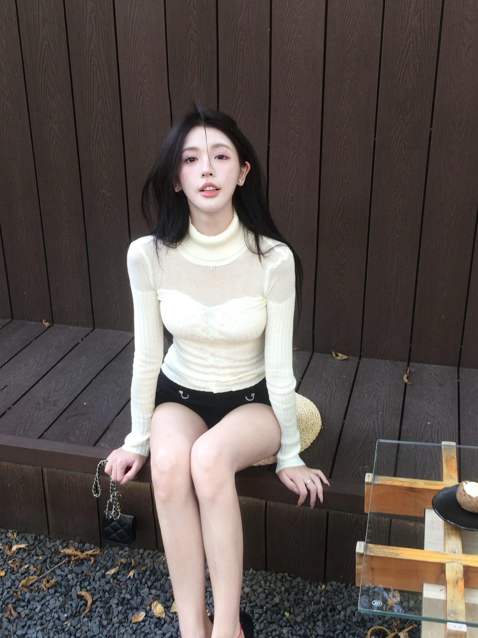 있음 도착 따뜻한 와 부드러운 이 세트 정말로 있음 있으라. 자랑 부드러운 잃지 않고 작은 섹시함 부드러운 찹쌀 니트 스웨터 상세 이미지 3