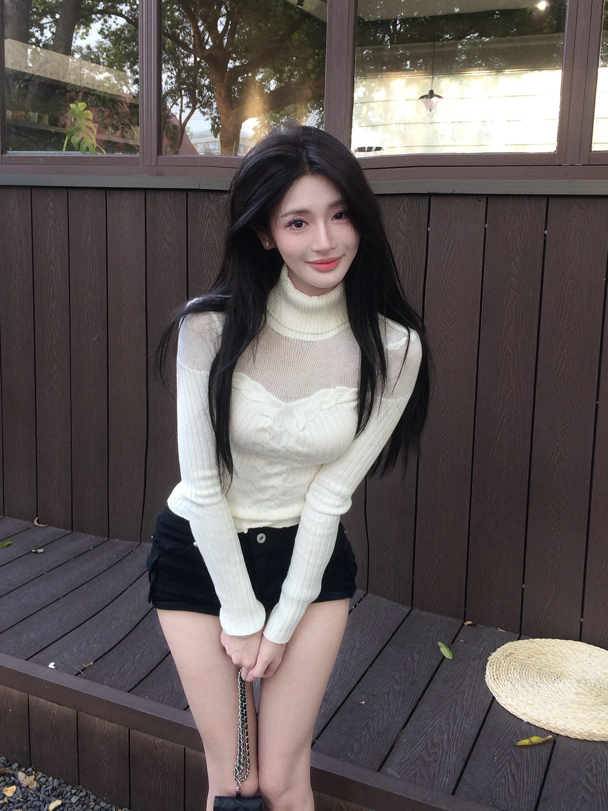있음 도착 따뜻한 와 부드러운 이 세트 정말로 있음 있으라. 자랑 부드러운 잃지 않고 작은 섹시함 부드러운 찹쌀 니트 스웨터 상세 이미지 5