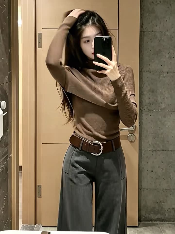 있음 도착 가을 겨울철 품격 천 골드 자매 바람이 아닙니다. 규칙 숄 패션 세트 가을 이미지 5