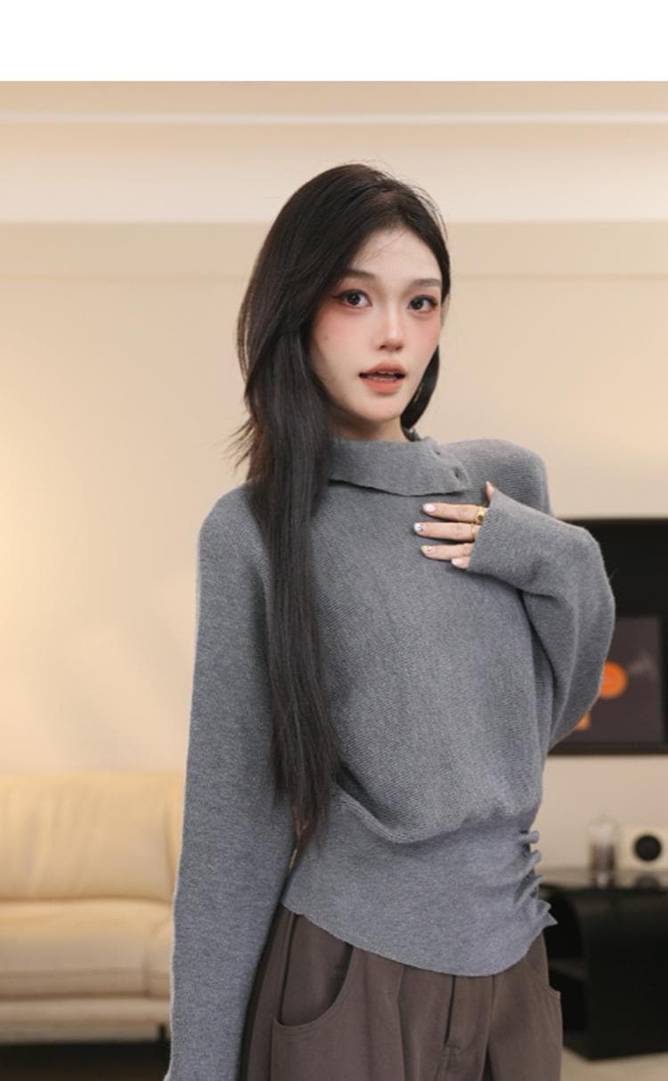 있음 도착 모달 가을 겨울 디자인 센스 터틀넥 스웨터 여성 긴 소매 외국 가스 패션 다용도 니트 스웨터 여성 상세 이미지 8