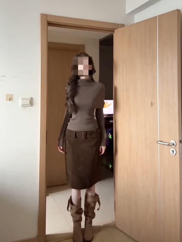 있음 도착 가을 겨울철 품격 천 골드 자매 바람이 아닙니다. 규칙 숄 패션 세트 가을 여성 가을 겨울 상세 이미지 1