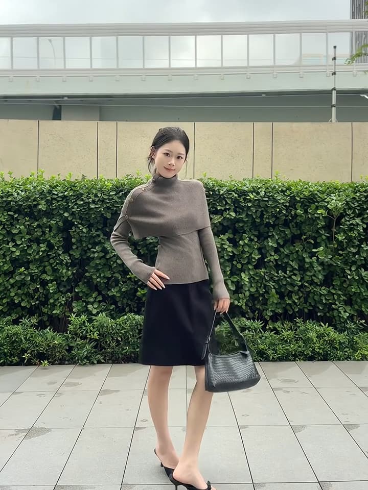 있음 도착 가을 겨울철 품격 천 골드 자매 바람이 아닙니다. 규칙 숄 패션 세트 가을 여성 가을 겨울 이미지 5