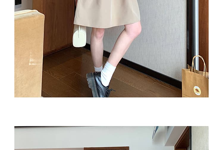 지금 2026 새로운 출산 착용 품격 캐주얼 다용도 여행 작은 심장 기계 임산부 반신 스커트 상세 이미지 25