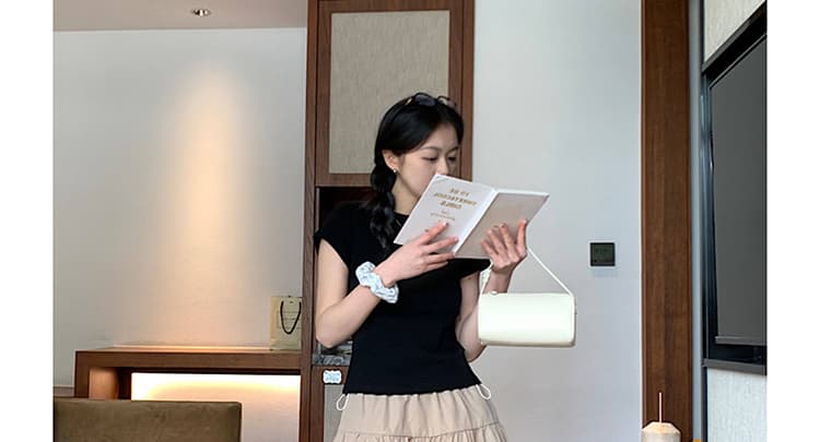 지금 2026 새로운 출산 착용 품격 캐주얼 다용도 여행 작은 심장 기계 임산부 반신 스커트 상세 이미지 26