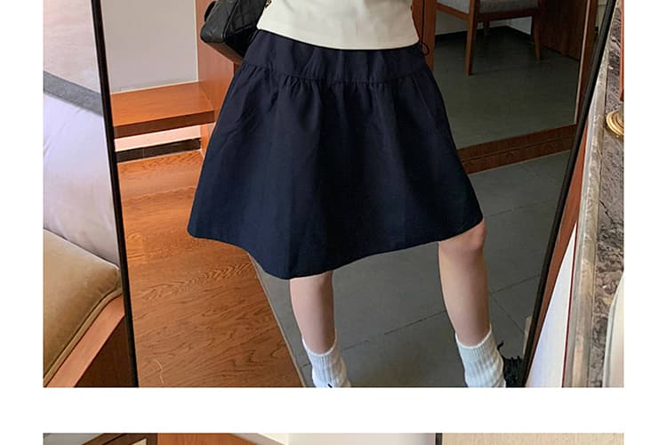지금 2026 새로운 출산 착용 품격 캐주얼 다용도 여행 작은 심장 기계 임산부 반신 스커트 상세 이미지 35