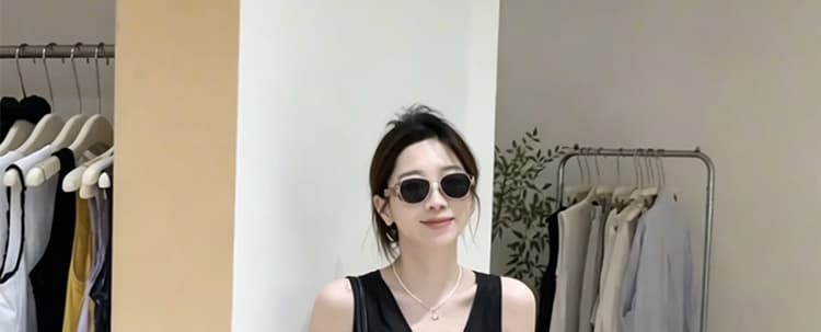 임산부 새로운 빅 사이즈 한 부서 품격 루즈핏 다용도 조끼 셔츠 디자인 센스 맨위 바지 상세 이미지 32