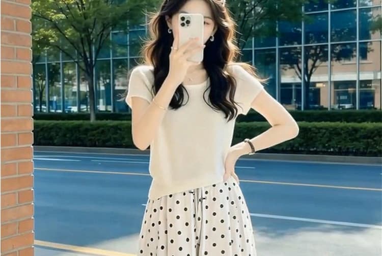 임산부 마 면 아마 도트 무늬 9 포인트 와이드 레그 팬츠 2026 여름 새로운 루즈핏 다용도 캐주얼 바지 상세 이미지 30