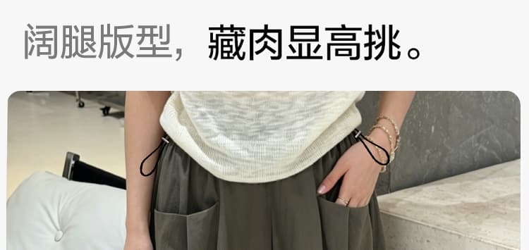 2026 새로운 출산 착용 캐주얼 빅 사이즈 패션 주머니 임산부 바지 출산 후 웨어러블 상세 이미지 10
