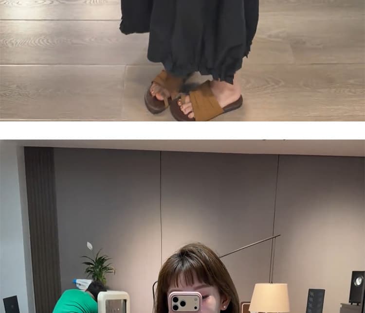 지금 출산 착용 한 부서 루즈핏 투피스 세트 세트 여름 새로운 디자인 센스 작은 날다 소매 맨위 패션 캐주얼 바지 상세 이미지 38