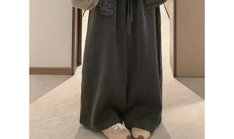 지금 임산부 새로운 2026 가을 캐주얼 오픈 가디건 스트라이프 재킷 동정 와이드 레그 팬츠 3종 세트 상세 이미지 19