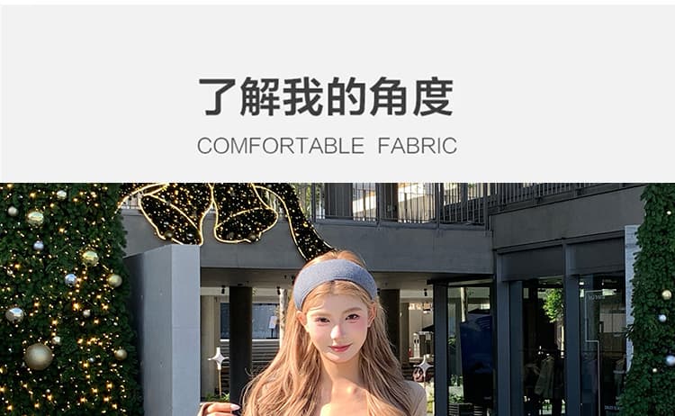 임산부 2026 새로운 가을 방귀 커튼 회색 가짜 두 조각 캐주얼 마이크로 나팔 와이드 레그 팬츠 어린이 상세 이미지 7