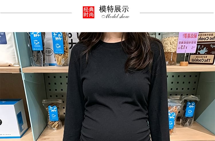 지금 임산부 새로운 반신 스커트 패션 가을 겨울 레트로 미니 스커트 꽃밭 반신 스커트 상세 이미지 21