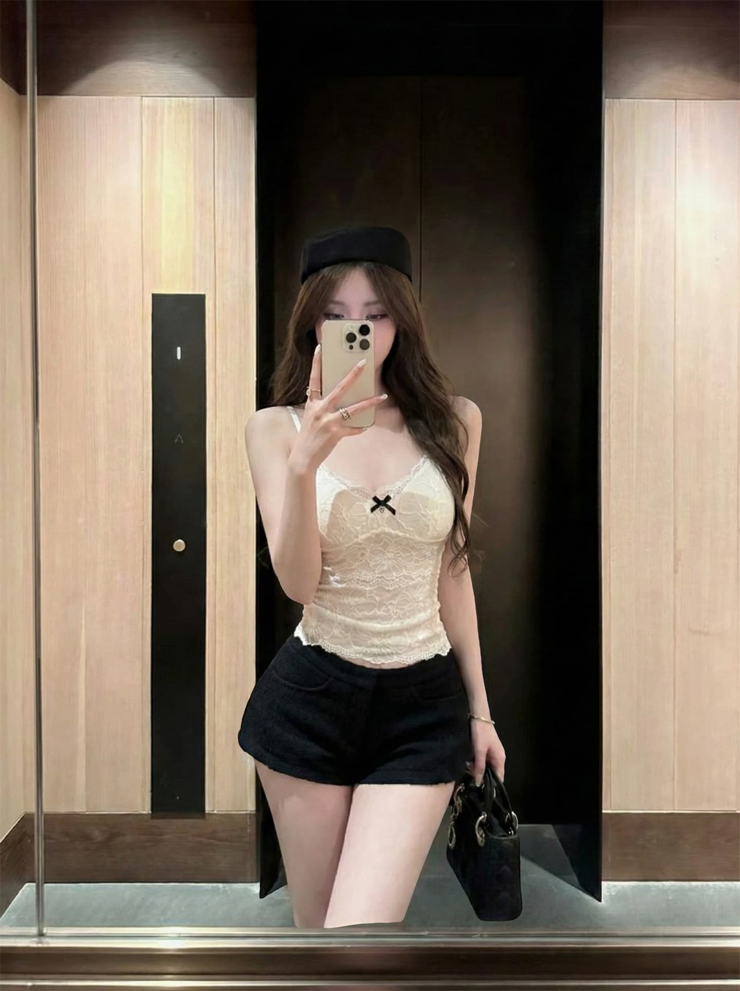 실사 정가 레트로 우는 소리 우는 소리 새싹 리본 가슴 등받이 쿠션 심장 안에 가져 가라. 순수한 욕망 몸매 가꾸기 외출용 슬립 이미지 4