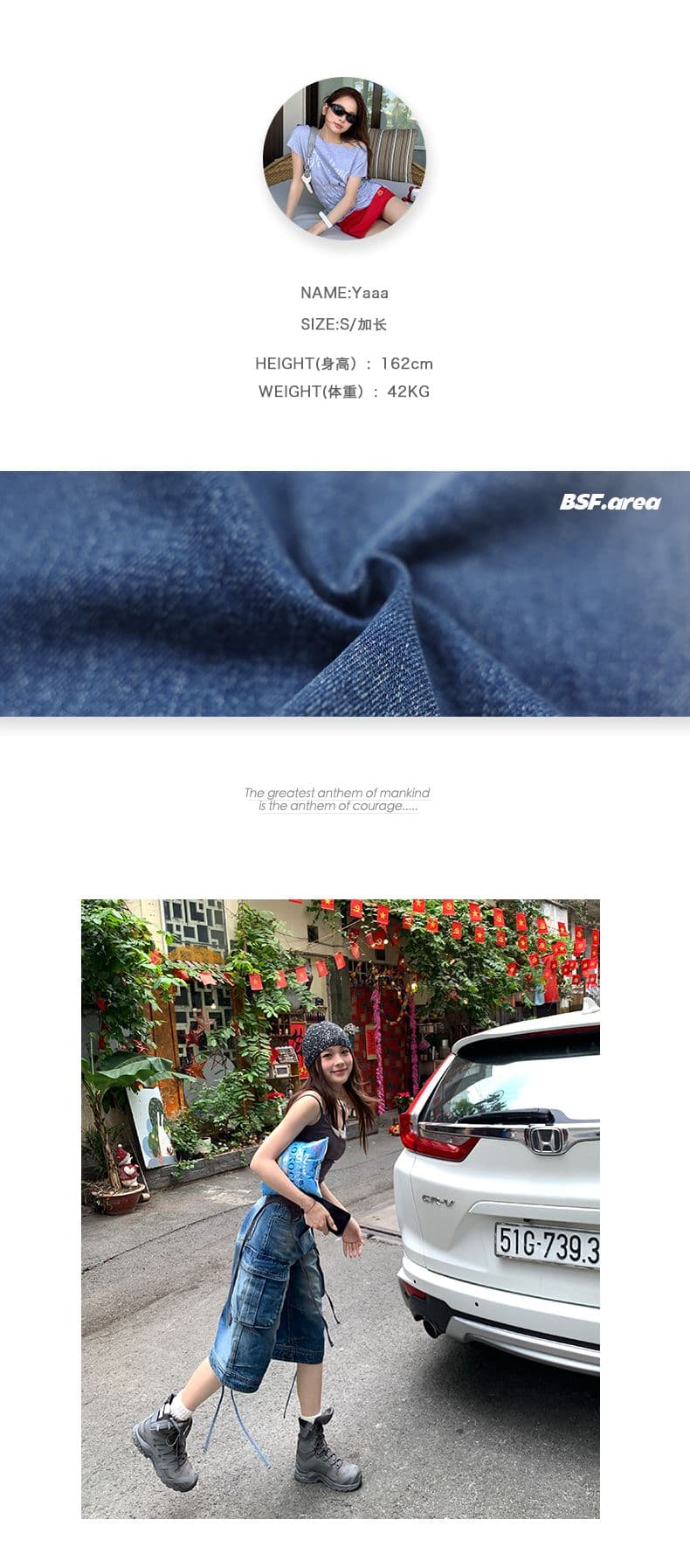 봄 여름 신제품 인기 트렌드 Na 리안 섹션 세련된 느슨함 싱글 제품 워크웨어 단 닝 바지 상세 이미지 4