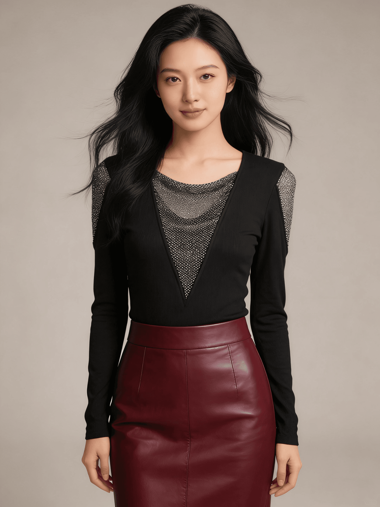 봄 새로운 Chic V넥 다이아몬드 세팅 몸매 가꾸기 슬림해 보이는 디자인 센스 빛 럭셔리 여성 셔츠 티셔츠 패션 작은 셔츠 m-3xl 상세 이미지 10