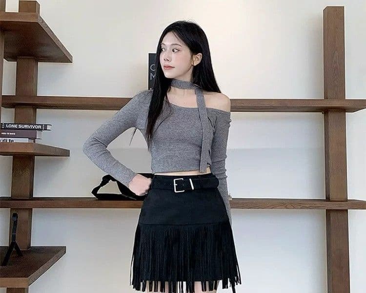 2026 여름 새로운 초단 미니 치마바지 다용도 레이스 플리츠 스커트 섹시함 반신 스커트 패션 한 마디 치마 상세 이미지 23