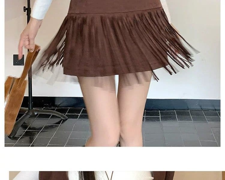 2026 여름 새로운 초단 미니 치마바지 다용도 레이스 플리츠 스커트 섹시함 반신 스커트 패션 한 마디 치마 상세 이미지 39