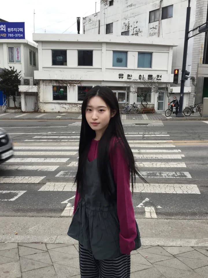 있음 밖으로 2026 이른 봄 새로운 품격 우아함 펌프 로프 연꽃 잎 캐미솔 상세 이미지 11