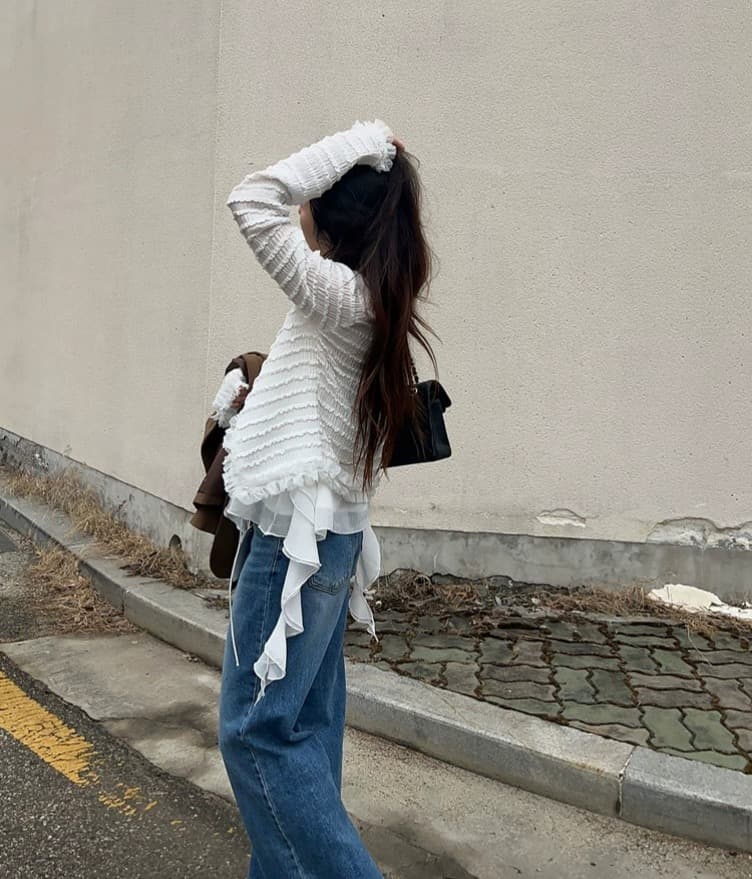 재고 있음 슈퍼 아름다움 레이스 불규칙 슬립 수준 조끼 단색 연꽃 잎 레이스 연령 감소 슬림해 보이는 캐미솔 상세 이미지 13