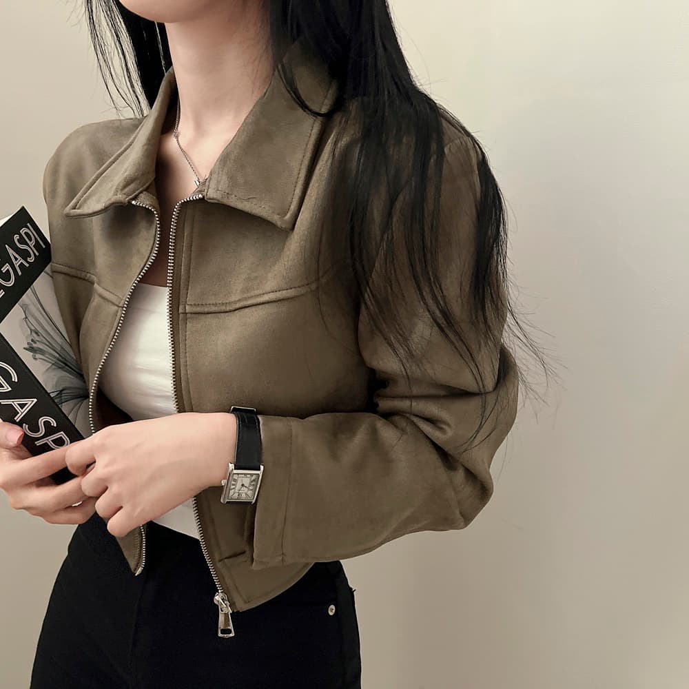 재고 있음 chic 한 부서 미니멀리즘 다용도 플러시 여성 코트
