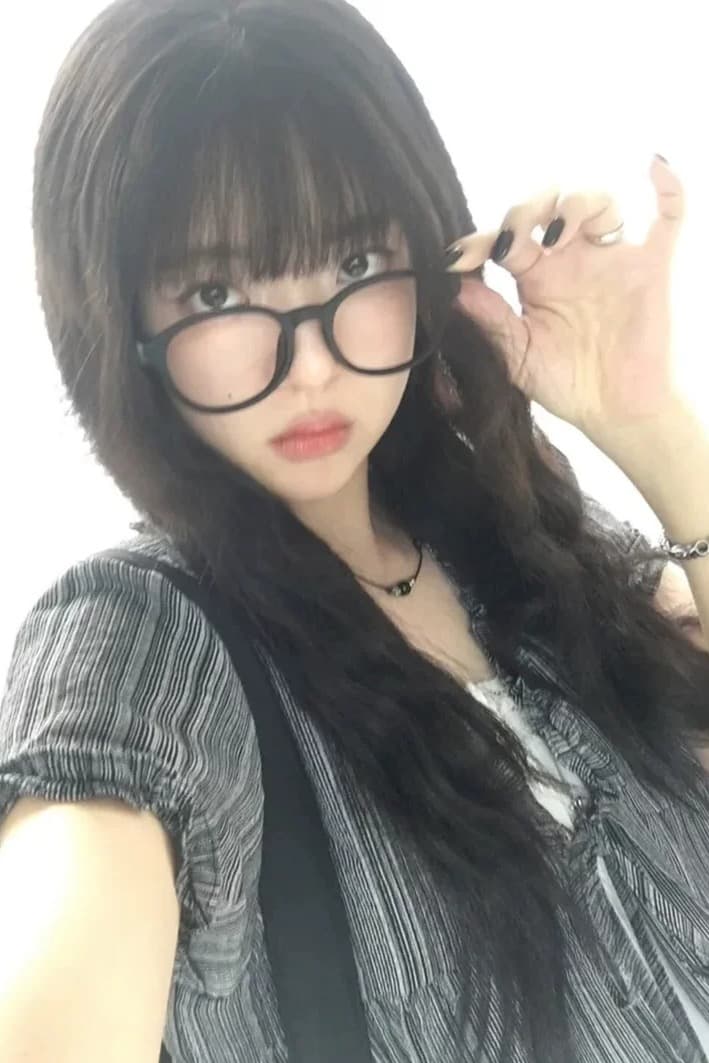 재고 있음 chic 한국 스타일 달콤함 마 면 페이크 레이어드 레이스 반팔 셔츠 상세 이미지 14