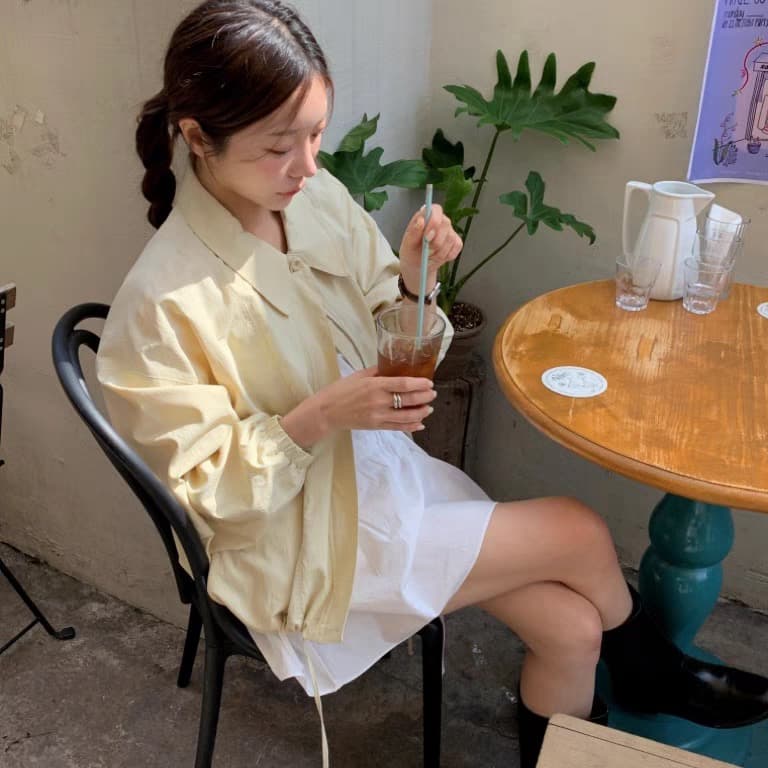 재고 있음 chic 연령 감소 레이스 레이스 패치워크 펌프 로프 허리 수축 조끼 슬립 드레스 상세 이미지 11