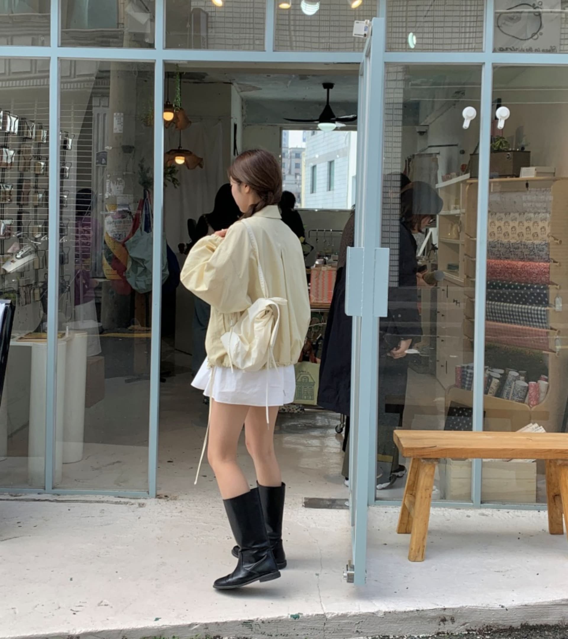 재고 있음 chic 연령 감소 레이스 레이스 패치워크 펌프 로프 허리 수축 조끼 슬립 드레스 상세 이미지 22